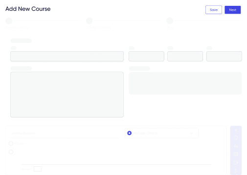 sell courses & events